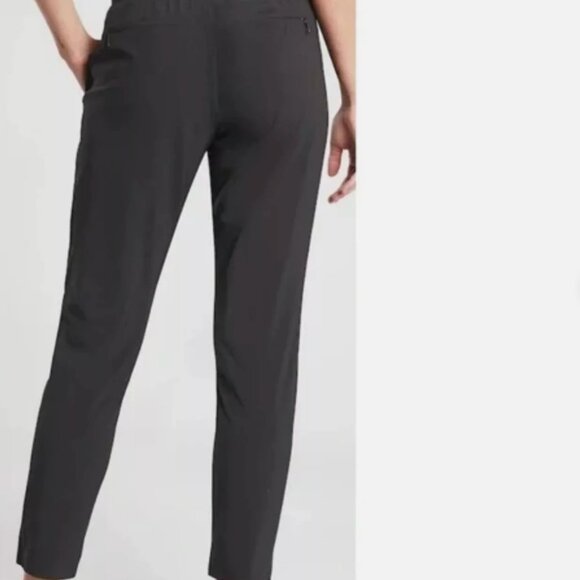 ATHLETA Women's Brooklyn Ankle Pant in Black Size 8 - Picture 3 of 13